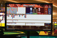 i-Score Plus горизонтальный дисплей для Баккары