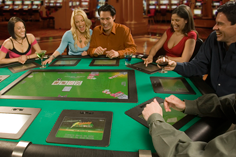Фото электронного покерного стола Lightning Poker для клубного покера